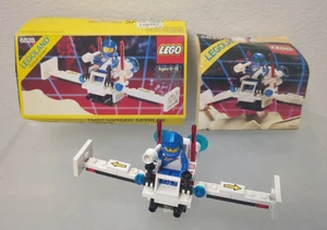Juego espacial LEGO vintage casi nuevo 6828 alerón de dos alas completo con manual de caja - Imagen 1 de 7