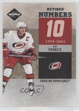 2011-12 Limited Retired Numbers /199 Ron Francis #9 HOF
