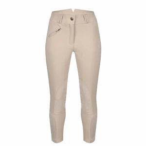 Equetech Ladies Foxhunter Hybrid Hunting Riding Breeches Beige - 24-36" Durable - Picture 1 of 4