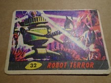 MARS ATTACKS #32 Robot Terror A&BC 1965 Bubbles Inc Card - UK Issue