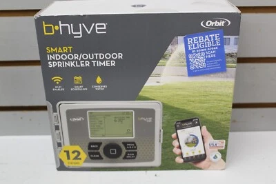 Orbit 57950 B-hyve Smart Indoor/Outdoor 12-Station WiFi Sprinkler System Control - Image 1 of 4