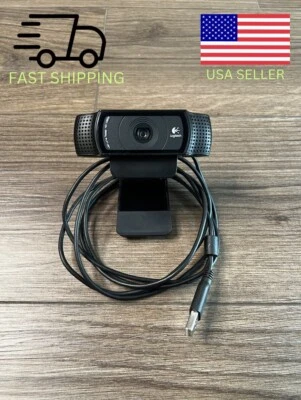 Logitech C920 V-U0028 Webcam  1080P Full HD Good condition USED - Image 1 of 4