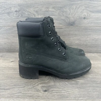Botas Timberland para mujer talla 9,5 negras con cordones 6" Foto 1 de 4