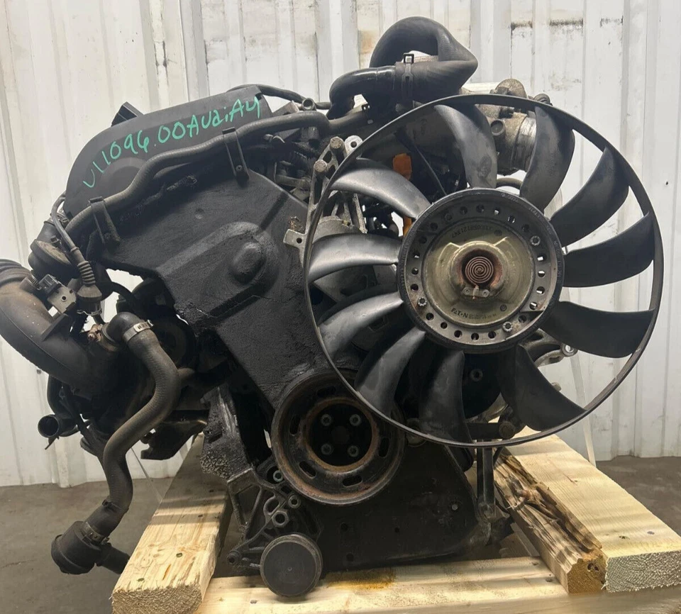2000 Audi A4 1.8L A/T Turbo Engine Assembly 49K Miles VIN C 5th ID ATW 2001 2002 - Image 1 of 4