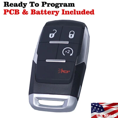 Mando a distancia inteligente para Dodge Ram 2500 3500 4500 5500 2019 2020-2024 GQ4-76T Foto 1 de 4