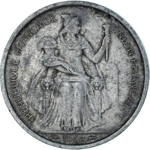 [#1342577] Coin, Oceania, 5 Francs, 1952