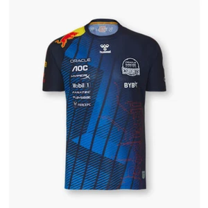 Camiseta de poliéster para hombre Oracle Red Bull Racing de eSports estampado gráfico - Imagen 1 de 5