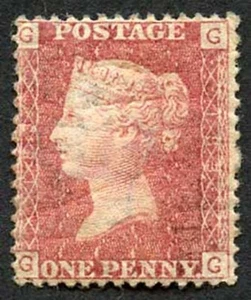 SG43 Penny Plate 183 (GG) M/M - Picture 1 of 1