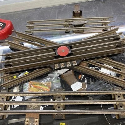 Lionel O Gauge Track, OC, OS 020 020x 26 piece New York “dd” - Image 1 of 4