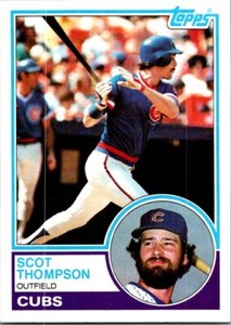 1983 Topps #481 Scot Thompson