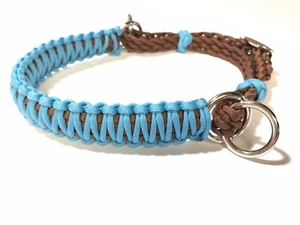 side pull hackamore attachment with a whoa Neon Turq ...black or brown chinstrap - Picture 1 of 9