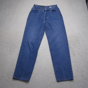 Vintage Levis 501 Jeans Womens 7 Blue Stone Wash Faded Made In USA Button Fly - Picture 1 of 14