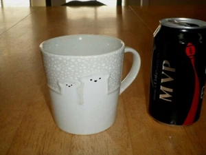 STARBUCKS COFFEE - [3-D] POLAR BEARS, Ceramic Coffee Mug / Cup, VINTAGE - Picture 1 of 10