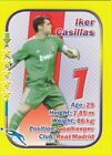 Football Card Iker Casillas Real Madrid Spain Stars Edition 2010 Soccer
