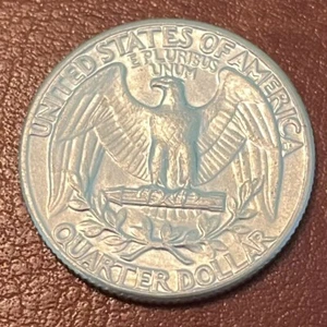 *1, 1960 SILBER, Washington Silver Quarter Quarter, hochwertig, mit Münzhalter - Bild 1 von 3