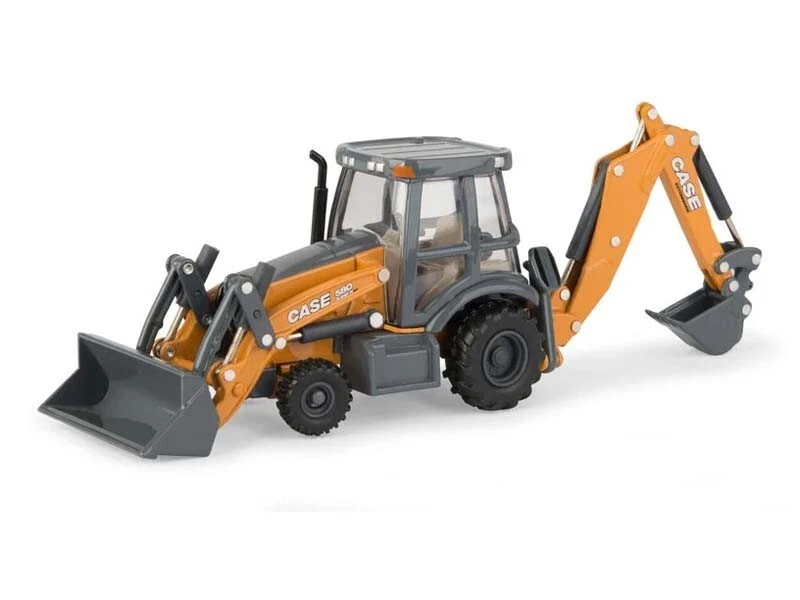 Case 580 Super N WT Backhoe Loader Diecast 1:50 Scale Model - ERTL ZFN14991 - Imagem 1 de 3