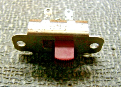 Drake 2A-B Receiver SPST Red Slide Switch Replacement Part - Image 1 of 2