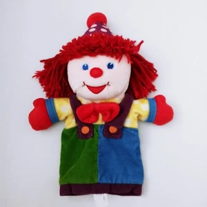 Gymboree Gymbo The Clown Hand Puppet Yarn Hair Plush Vintage 2004 13 Inches - Picture 1 of 6