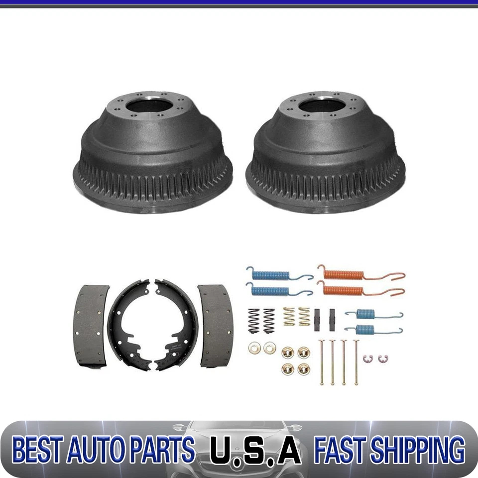 Задние барабанные тормоза туфли регулировочный пружинный комплект подходит 1989-1991 Chevrolet V3500 - Изображение 1 из 4