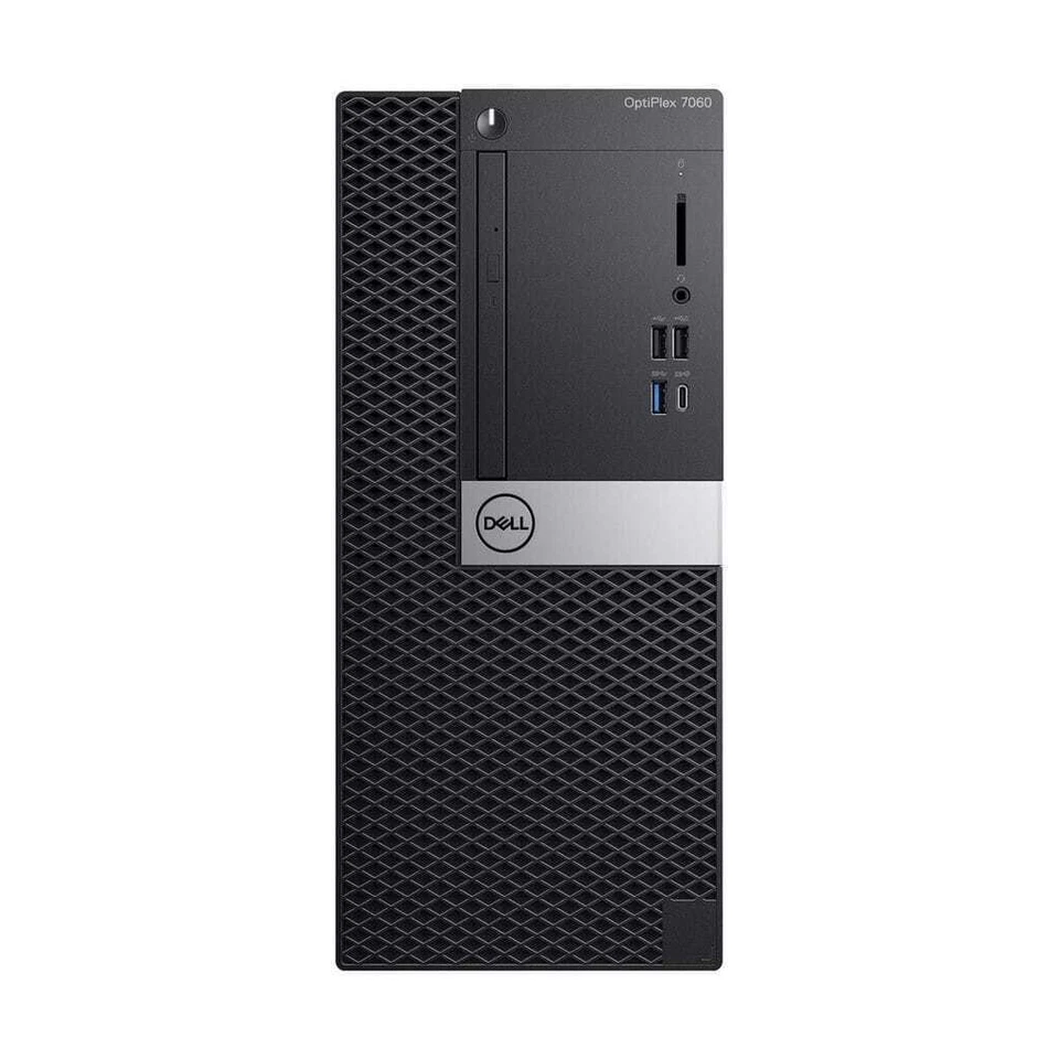 Dell OptiPlex 7060 Tower Intel i7 8700 3.20GHz 16GB RAM 512GB SSD Win 11 - Image 1 of 2