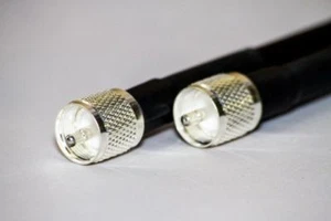 ABR 25400F-PL-50 50ft RG8 Coax Jumper w/ PL259 Ends - Picture 1 of 1