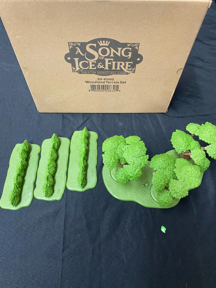 A Song of Ice and Fire Miniature Game, SIF-KS002, Woodland Terrain Set - Image 1 of 3