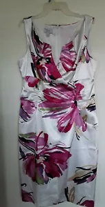 Abito donna avvolgente collezione Dressbarn taglia 14 senza maniche - Foto 1 di 3