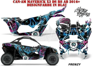 KIT GRÁFICO DE DECORACIÓN DE CARRERAS AMR UTV CAN-AM COMMANDER, MAVERICK FRENZY B - Imagen 1 de 5