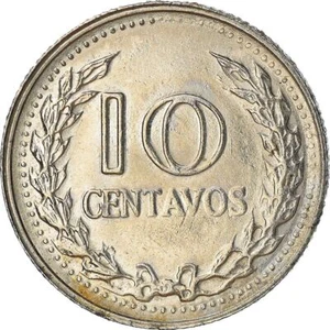 Colombia 10 Centavos Coin | Francisco de Paula Santander | 1972 - 1980 - Picture 1 of 4