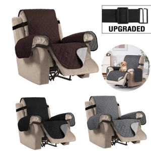 Chair Couch Recliner Mat Slipcover Sofa Protector Armchair Throw Covers Mat UK - Picture 1 of 16
