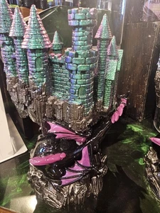 Bath & Body Works Disney Villain MALEFICENT DRAGON CASTLE PEDESTAL Candle Holder - Picture 1 of 5