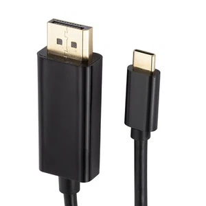 1pcs Converter USB3.1 Type C to DisplayPort DP Adapter Cable 1.8M 4K For Macbook - Photo 1/6