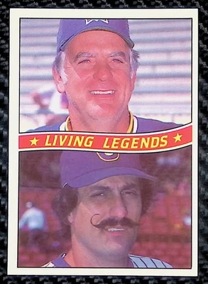 Gaylord Perry / Rollie Fingers - 1984 Donruss #A Living Legends Foto 1 de 3