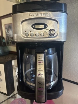 Cuisinart Brew Central DCC-1200 no never used black and silver - Image 1 of 2