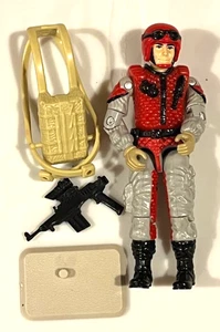 GI JOE    1987    CRAZY LEGS   Rifle and Back Pack  excellent - Picture 1 of 1