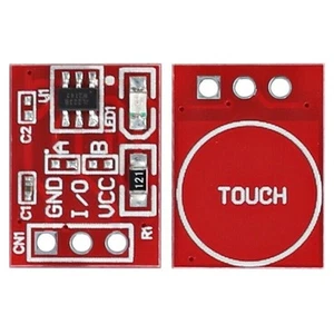 50pcs Ttp223 Touch Button Switch with Self Locking Feature Reliable Performance - Photo 1/9