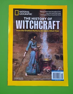 National Geographic Magazine *HISTORY of WITCHCRAFT*  - 2025 NEW Foto 1 de 3