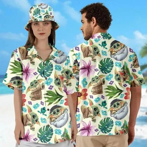 Camisa Starwars Abotonada 3d Hawaiana Camisa Día de la Madre Regalo Salón Ove Estampado Us Talla - Imagen 1 de 3