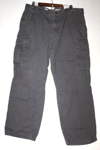 Carhartt Cargo Pants Mens 38x30 Relaxed Fit Gray 101148-039 Ripstop Force Pocket - Picture 1 of 10