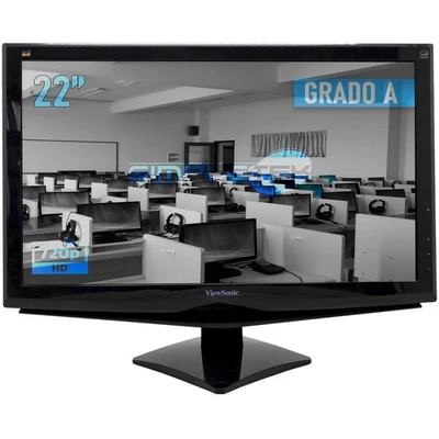 ViewSonic VA2248-LED Monitor 22 " 16:9 Screen Display Panel LCD Computer VGA - Image 1 of 4