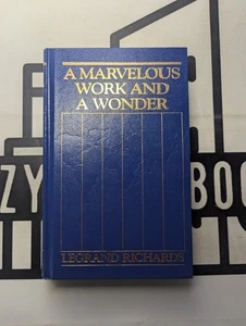 Ein wunderbares Werk und ein Wunder von LeGrand Richards 1976 Hardcover Vintage! - Bild 1 von 1