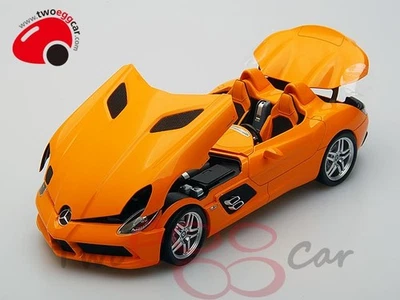 KYOSHO 1/18 MERCEDES-BENZ SLR STIRLING MOSS(Z199) 2009 ORANGE MC100038400 - Image 1 of 4