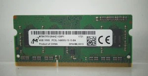 Micron 4GB 1Rx8 PC3L-14900S MT8KTF51264HZ-1G9P1 SO-DIMM - Bild 1 von 3