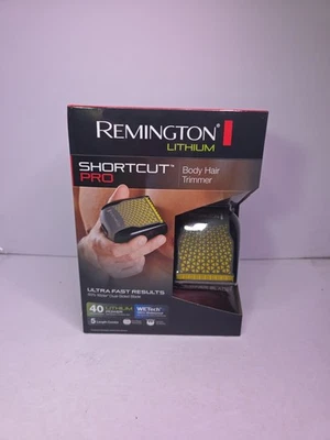 Recortadora de pelo corporal profesional Shortcut Remington BHT6450 afeitadora impermeable NUEVO Foto 1 de 4