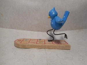Russ Berrie .. TWEET ALONG WITH ME .. Hoppin Good Time Figure - Picture 1 of 4