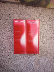 2 Shiseido Ultimune Power Infusing Concentrate Serum .33 fl oz/10ml Ea NIB FRESH - Picture 1 of 1