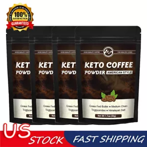 Instant Keto Coffee Powder For Weight Loss Appetite Suppressant Low-carb Coffee - Picture 1 of 15