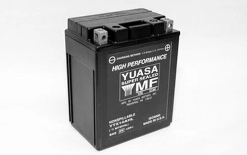 YUASA YTX14AHL-BS H-PERFORMANCE MF BATTERY - Image 1 of 1
