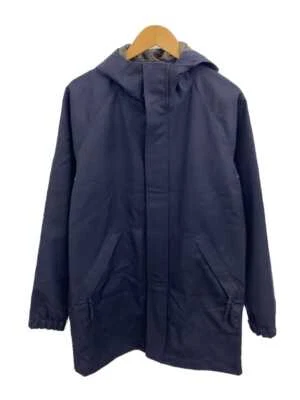 ASPESI × BEAMS Loden Cloth Hooded Jacket wool navy S Used - Image 1 of 4