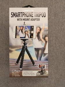 NIP Core Audio SMARTPHONE TRIPOD W/MOUNT ADAPTER - Picture 1 of 2